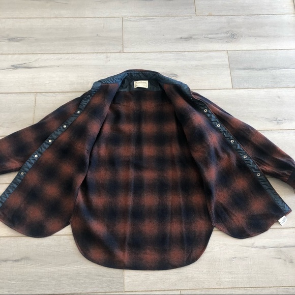 Pendleton 100% Virgin Wool Vintage Button-Up Long Sleeve Shirt - Picture 7 of 7